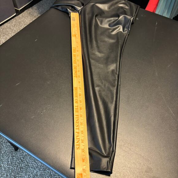 NWT Eloquii Faux Leather Legging Pants Women Plus Size 16 Black - Picture 5 of 7